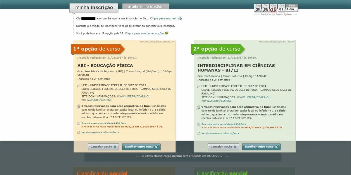 Nota do Enem 2017 é divulgada, Educação